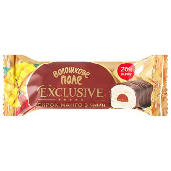 Voloshkove Pole Exclusive Mango-Chilli Glazed Curd Snack 26% 36g