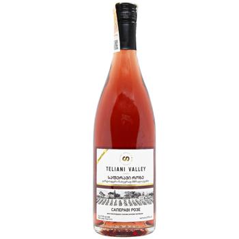 Teliani Valley Saperavi Rose Semi-Dry Wine 0.75l - buy, prices for - photo 1