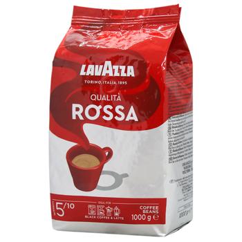 Кофе Lavazza Qualita Rossa в зернах 1кг - купить, цены на NOVUS - фото 1