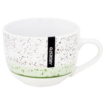 Ardesto Siena Cup 500ml White-Green