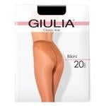 Колготы женские Giulia Bikini 20 Den р.4 nero черные
