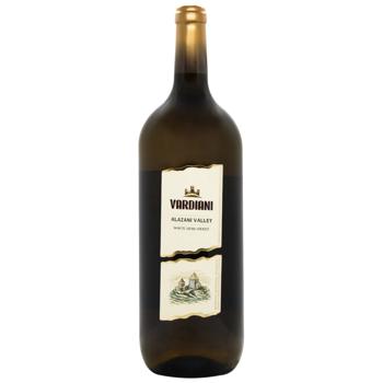 Vardiani Alazani Valley White Semisweet Wine 9-13% 1.5l