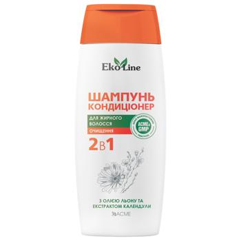 EkoLine 2in1 Shampoo-Conditioner for Oily Hair 250ml