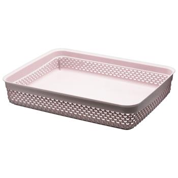 Ucsan Plastik Drop A4 Rectangular Basket 4.7l in assortment - buy, prices for - photo 2