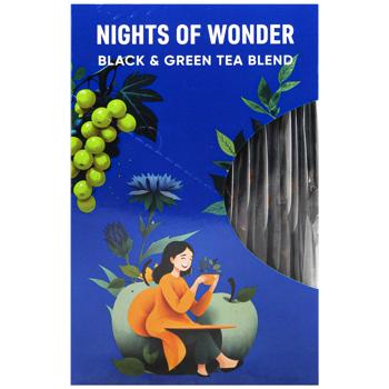 Чай чорний та зелений Tea Moments Nights of Wonder 2,2г*15шт - купити, ціни на Епіцентр FOOD - фото 2