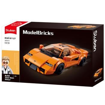 Sluban Model Bricks Sports Car Constructor 264 pieces - buy, prices for Tavria V - photo 1