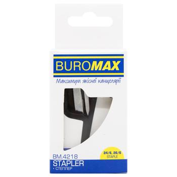 Buromax White Plastic Mini Stapler - buy, prices for MegaMarket - photo 3
