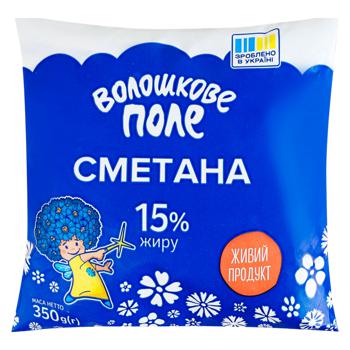 Сметана Волошкове поле 15% 350г - купити, ціни на Восторг - фото 2