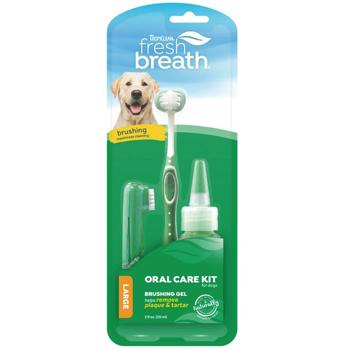 Набір для догляду за ротовою порожниною собак TropiClean Fresh Breath Large 59 мл