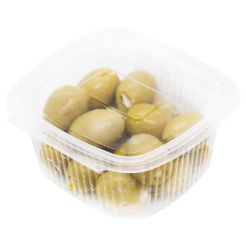 Green Olives Loretta stuffed with Garlic