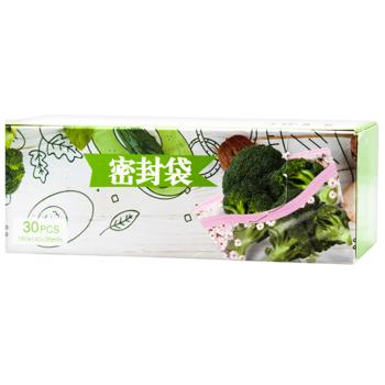 Набір zip-пакетів з малюнком 30шт 14*16см 35009-3 И340 - купити, ціни на Таврія В - фото 1