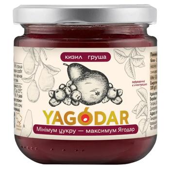 Yagodar Dogwood-Pear Jam 210g - buy, prices for - photo 1