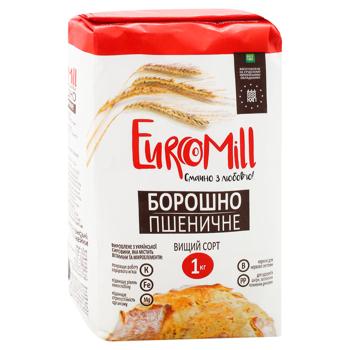 EuroMill Wheat Flour Premium 1kg - buy, prices for NOVUS - photo 3