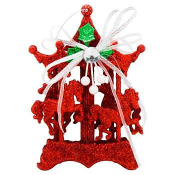 Red Carousel Decoration 15*11*2cm YE483R - buy, prices for - photo 1