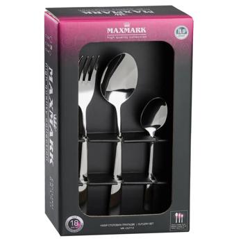 Cutlery sets Maxmark stainless steel 18pcs - buy, prices for Ideal - photo 1