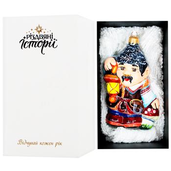 Прикраса ялинкова Різдвяні Історії Кум з ліхтарем - купити, ціни на WINETIME - фото 1
