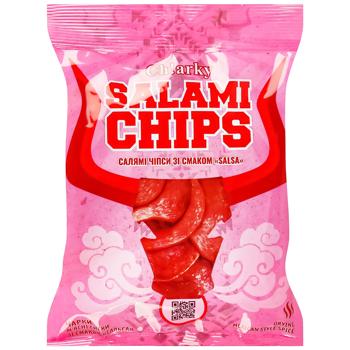 Ch!аrky Salami Chips with Salsa Flavor 40g