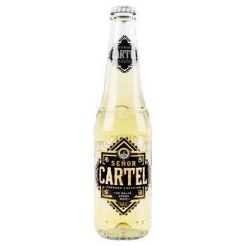 Пиво Senor Cartel світле 4,6% 0,33л - купити, ціни на ULTRAMARKET - фото 1