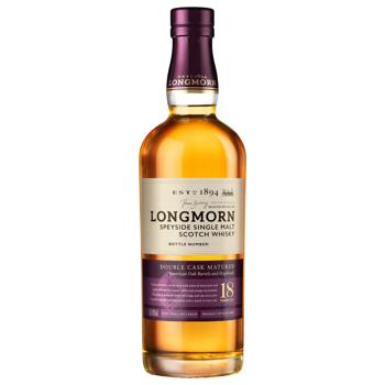 Віскі Longmorn 18yo Box 48% 0,7л