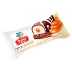 Fanni Glazed Curd Snack with Condensed Milk Filling on a Cookie 15% 50g
