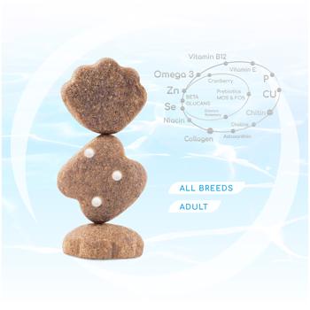 Optimeal Beauty Podium Dry Food with Seafood for Hair and Teeth Care of Dogs of All Breeds 1.5kg - buy, prices for - photo 3