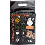 Наповнювач соєвий для котячого туалету Happy Paws Tofu 6 л - персик