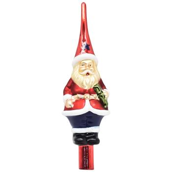 Actuel Santa Christmas Tree Topper 29cm - buy, prices for Auchan - photo 1