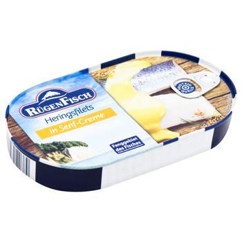 Rügen Fisch Herring Fillet in Mustard Sauce 200g - buy, prices for - photo 4