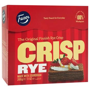 Хлебцы Fazer ржаные 200г - купить, цены на Cупермаркет "Харьков" - фото 3