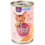 Delickcious Drink with Ocean Fish for Cats 140g