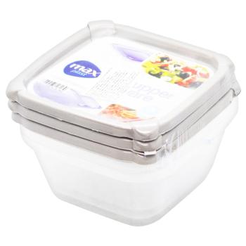 Max Plast Containers Set 700ml 3pcs - buy, prices for - photo 4