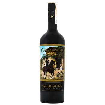Вино Херес Valdespino Contrabandista Medium Dry червоне напівсухе 18% 0,75л - купити, ціни на AlcoHub - фото 1
