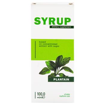 Krasota Ta Zdorovya Plantain Syrup with Sugar Dietary Supplement 100ml - buy, prices for COSMOS - photo 3
