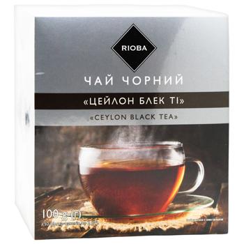 Чай чорний Rioba Ceylon 2г*50шт - купити, ціни на METRO - фото 2
