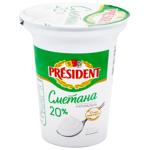 President Sour Cream 20% 300g