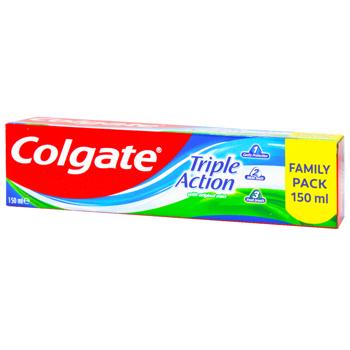 Зубная паста Colgate Тройное действие 150мл - купить, цены на КОСМОС - фото 1