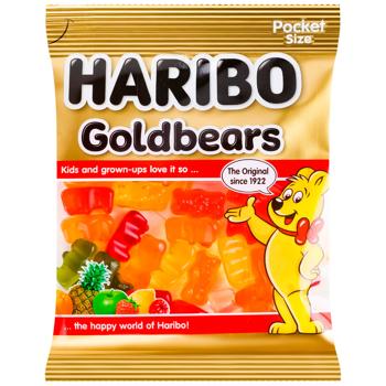Конфеты желейные Haribo Золотые мишки 80г - купить, цены на Чудо Маркет - фото 1