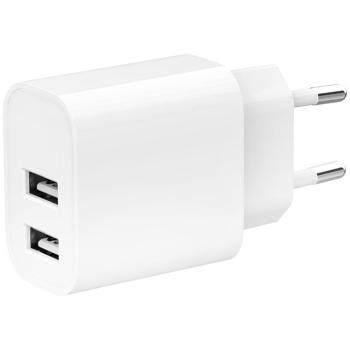 Сетевое зарядное устройство Gembird 2USB х 2.4A 12W White TA-UC-2A12-01 - купить, цены на Auchan - фото 2