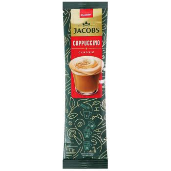 Напій кавовий Jacobs Classic Cappuccino 3в1 18,7г - купити, ціни на MasterZoo - фото 1