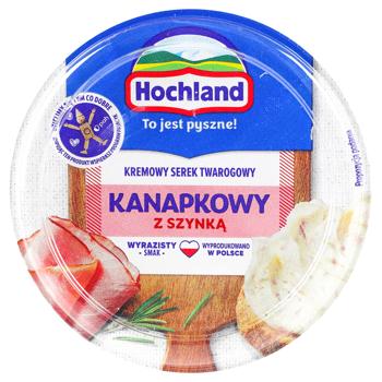 Hochland Kanapkowy Cream Cheese with Ham 130g - buy, prices for ULTRAMARKET - photo 2
