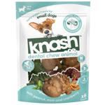 Ласощі Knash Animals для догляду за ротовою порожниною у собак малих порід з арахісом, м'ятою та журавлиною 150г