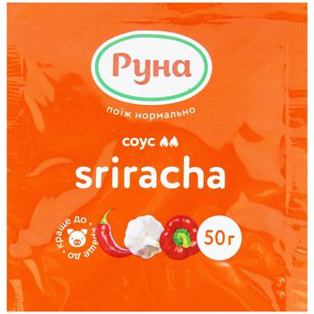 Соус Руна Sriracha 50г - купить, цены на Auchan - фото 1