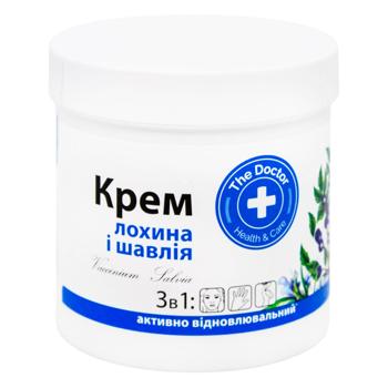 Крем для обличчя, тіла і рук Домашній Доктор Лохина і шавлія 250мл