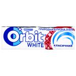 Жевательная резинка Orbit White Классический 14г