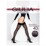 Giulia Emotion 40 Den Stockings s.1/2 Bianco