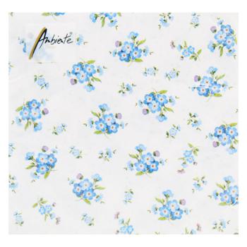 Салфетки Ambiente Forget Me Not FSC Mix 33х33см