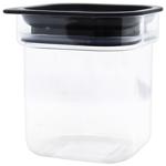 Hamburg Plastic Food Canister with Lid 600ml