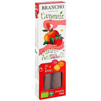 Роллы плодово-ягодные Brancho Яблоко-клубника 20г - купить, цены на Auchan - фото 1