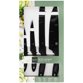Actuel Knife Set 4pcs - buy, prices for Auchan - photo 1