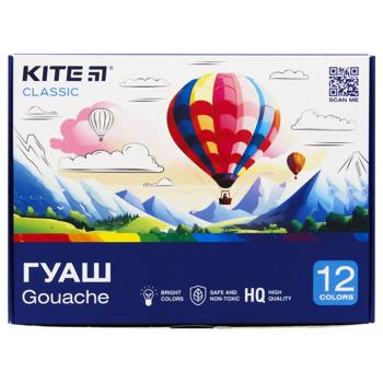 Kite Classic Gouache 12 colors - buy, prices for Za Raz - photo 2